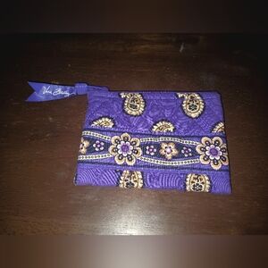 Vera Bradley Simply Violet Change Purse